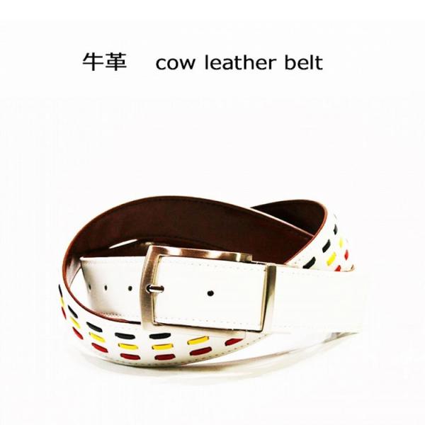ベルト メンズ 牛革レザーベルト白ホワイトリバーシブルビジネスゴルフ33 Buyee Buyee Japanese Proxy Service Buy From Japan Bot Online