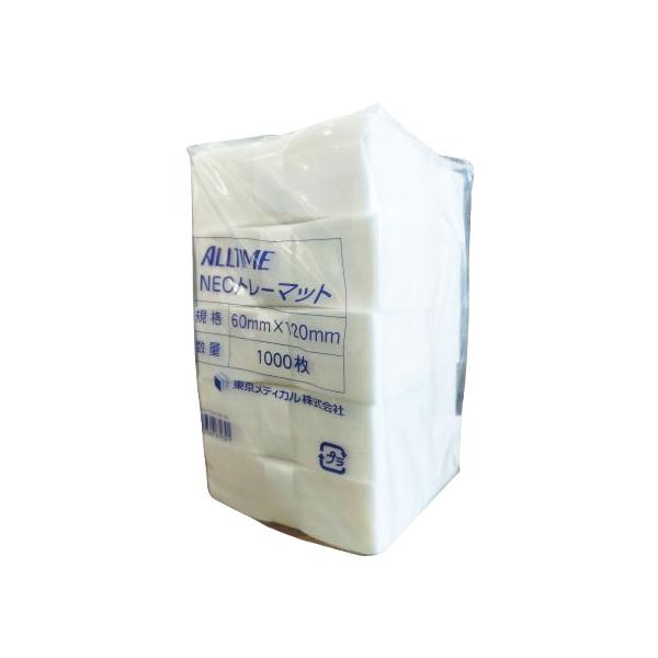吸水紙 NEO トレーマット 白 60×120 1000枚 ドリップ吸収 鮮魚 精肉 惣菜 業務用 食品トレー用 ALL TIME 東京メディカル