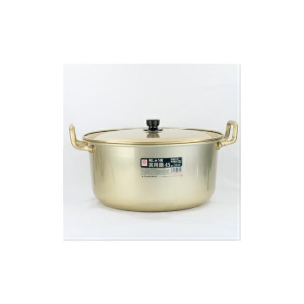 【新品】業務用 両手鍋 45cm エレテック IH対応 アルミ鍋 電磁調理器用 エレテック アルミ料理鍋 IH対応の通販サイト-フクジネット 業務用鍋