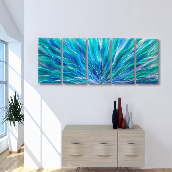 Blue Aurora アートパネル インテリア アート モダンアート 壁掛けアート メタルアート 北欧 オフィス 店舗 バー クラブ レストラン 商業装飾 ホテル Buyee Buyee Japanese Proxy Service Buy From Japan Bot Online