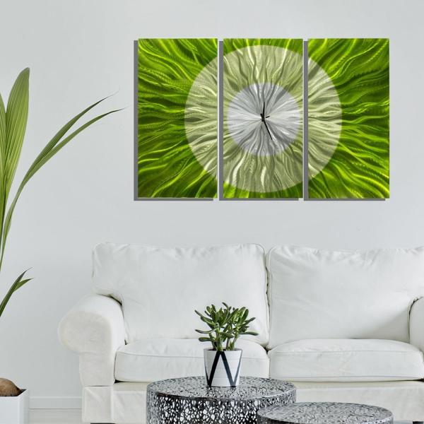 Go Green 壁掛け時計 モダンアート時計 デザイナーズ家具 アート パネル 飾り デザイン オフィス 店舗 バー クラブ レストラン 商業装飾 ホテル Buyee Buyee Japanese Proxy Service Buy From Japan Bot Online