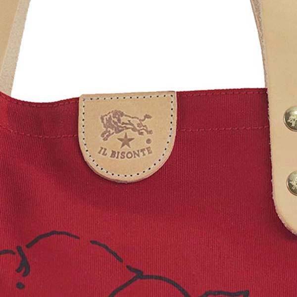 期間限定セール Il 供え Bisonte イルビゾンテ L1144 T トート レッド T021 トートバッグ C1381 1 196 15 1144 1 33 Red
