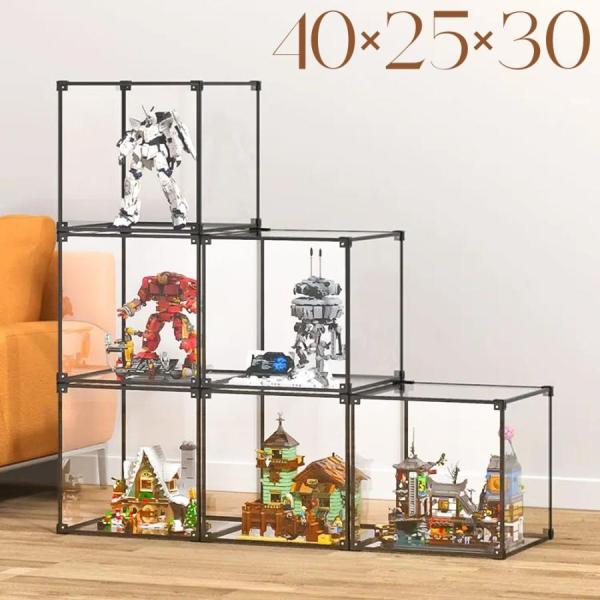アクリルスタンドディスプレイア4段 コレクション展示 6枚セット