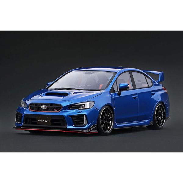 予約 2027年5月予定 ignition model イグニッションモデル IG4312 1/18 SUBARU WRX  STI  (CBA-VAB) Blue Metallic スバル レジン製 完成品 ミニカー