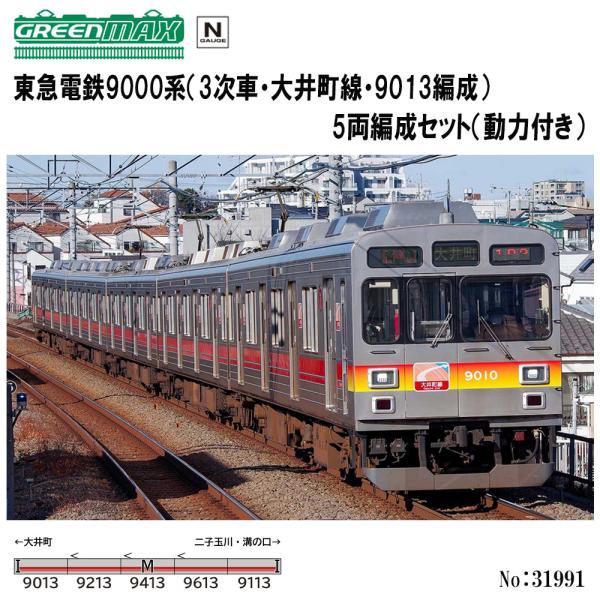 グリーンマックス（GREENMAX） 即納 No:31991 東急電鉄9000系(3次車