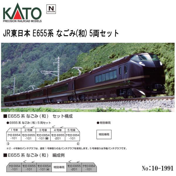カトー（KATO） 即納 No:10-1991 KATO JR東日本 E655系 なごみ （和