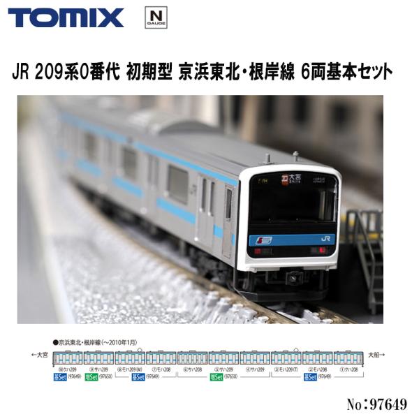 【予約 2027年4月予定】【Nゲージ】TOMIX No:97649 JR 209系0番代 初期型 京浜東北・根岸線 6両基本セット