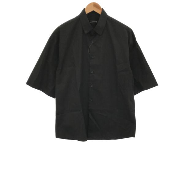 LAD MUSICIAN ラッドミュージシャン 18SS コットンビッグショートスリーブシャツ/42/BLK ブラック サイズ:42 メンズ LAD MUSICIAN ラッドミュージシャン 18SS コットンビッグショートスリーブシャツ/42/BLK ブラック サイズ:42 メンズ