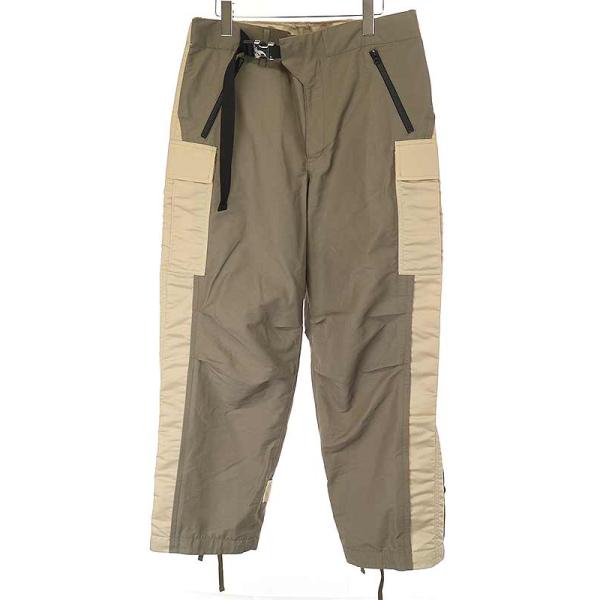 sacai サカイ 22SS Nylon Twill Mix Pants ナイロンツイルカーゴパンツ