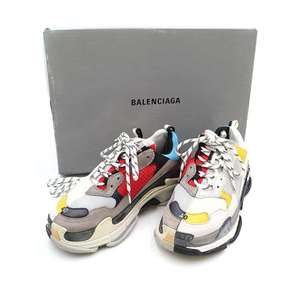 BALENCIAGA バレンシアガ Triple S トリプルエス バイカラー