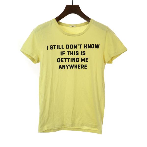 CELINE セリーヌ 20SS David Kramer フロッキープリントTシャツ
