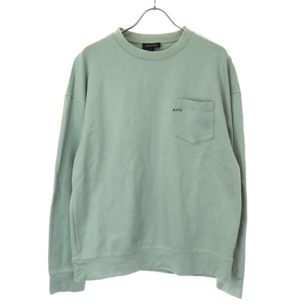 APC アーペーセーレディースクルーネック スウェット トレーナー グレー ロゴ 楽天市場】APC A.P.C. アーペーセー スウェット madame マダム
