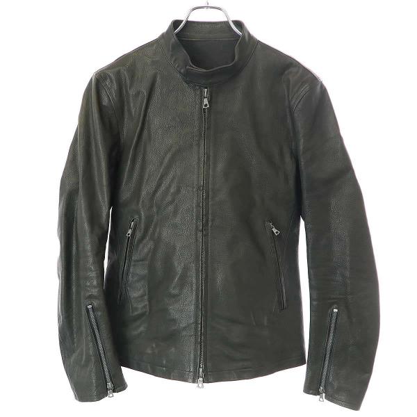 バックラッシュ　レザーバック ISAMU KATAYAMA BACKLASH - Italian Shoulder Leather Pants