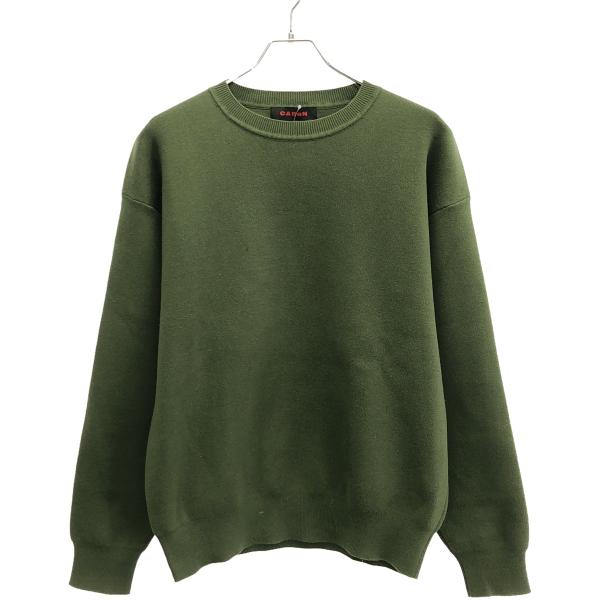 CABaN（キャバン） 22SS コットンカシミヤクルーネックプルオーバー
