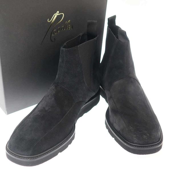 Needles ニードルズ SQUARE TOE CHELSEA BOOT スクエアトゥチェルシーブーツ  ブラック 41 IT14Q1VB68CO