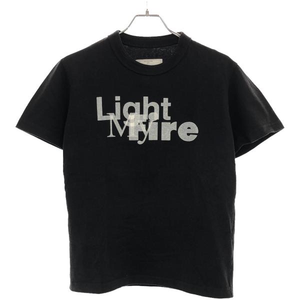 sacai サカイ 22SS Light my fire プリントクルーネックTシャツ