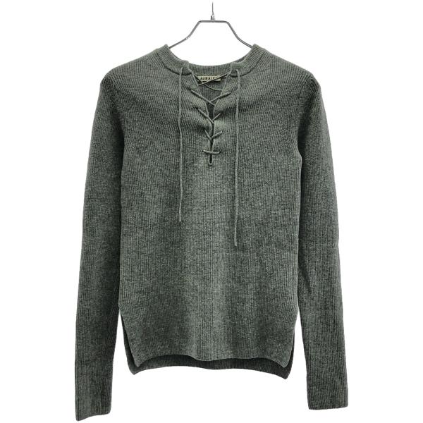 AURALEE グレー リブ編み セーター 23271367_53625446_1000.jpg