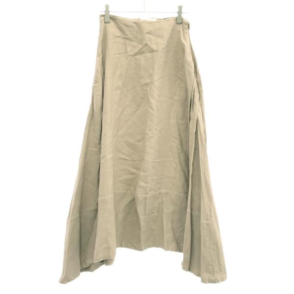 MADISON BLUE（マディソンブルー） 18SS MI-MOLLET FLARE SKIRT リネン