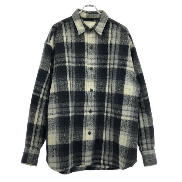 シャツ STUDIO NICHOLSON スタジオ ニコルソン RORO Boiled Wool