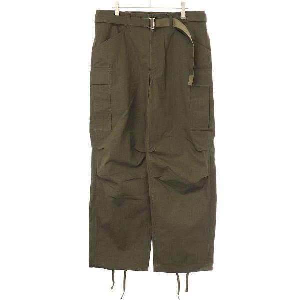 sacai（サカイ） 25AW Rip Stop Pants リップストップカーゴパンツ 25