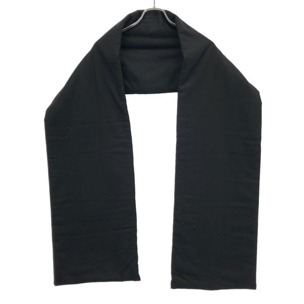GABRIELA COLL GARMENTS Loro Piana ガブリエラ コール ガーメンツ ロロ ピアーナ ウール パデッドマフラー  ブラック GABRIELA COLL GARMENTS Loro Piana ガブリエラ コール ガーメンツ