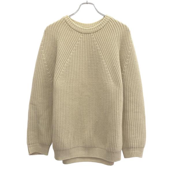 BATONER（バトナー） SIGNATURE CREW NECK シグネイチャーニット