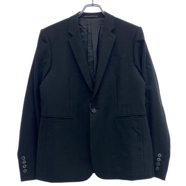 LAD MUSICIAN 1Bテーラードジャケット BLACK 2123-301 LAD MUSICIAN（ラッドミュージシャン） 14SS ナローラペル1Bテーラード