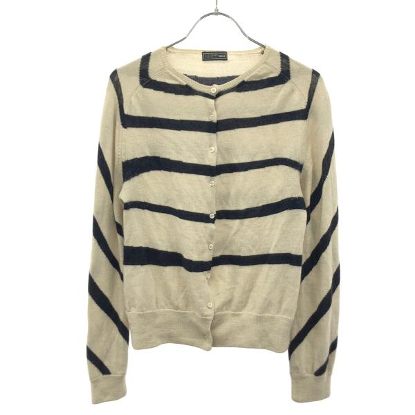ミナペルホネン　カシミヤ混zebraカーディガン新品　mina perhonen mina perhonen（ミナペルホネン） zebra ウールカシミヤカーディガン
