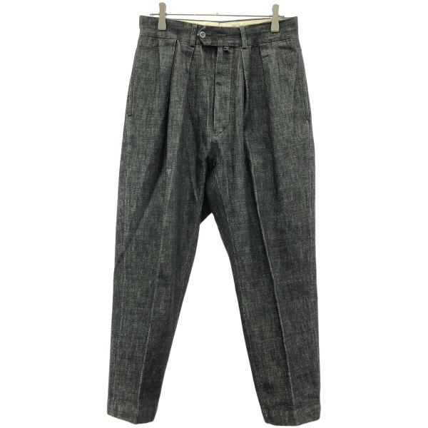 あ*ん様 NEAT Srousers/グレー/サイズ42/スラックス/トラウザー NEAT（ニート） 2タックデニムトラウザーパンツ グレー系 42