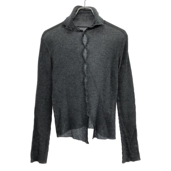 RIM.ARK リムアーク Sheer rib knit tops シアーリブトップス 460HSL70-0110 グレー F modescape_rc-it2vbcjzfvqo-z9rt