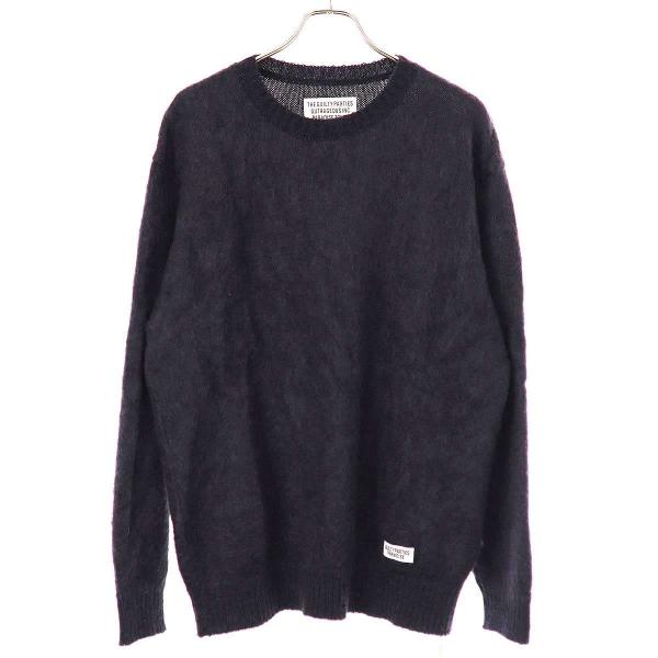 WACKO MARIA ワコマリア 23AW MIX MOHAIR CREW NECK SWEATER WACKO MARIA ワコマリア 23AW MIX MOHAIR CREW NECK SWEATER