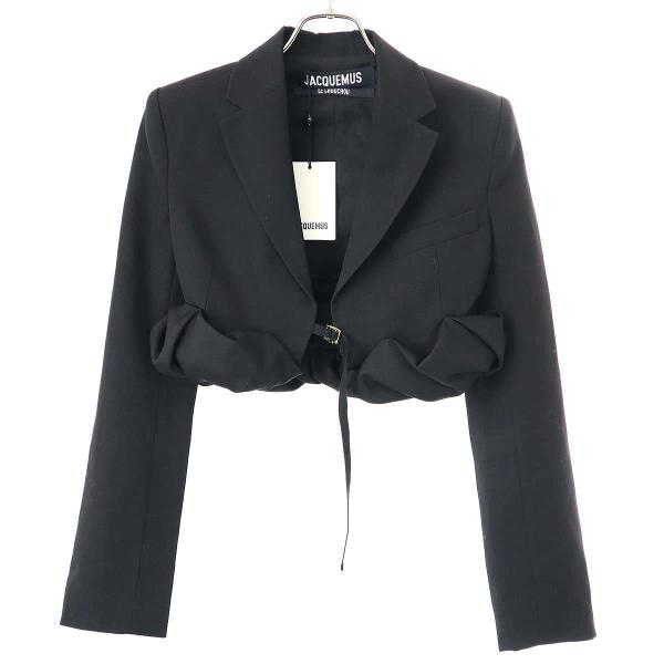 JACQUEMUS（ジャックムス） 23AW LA VESTE CROISSANT ウールクロップド