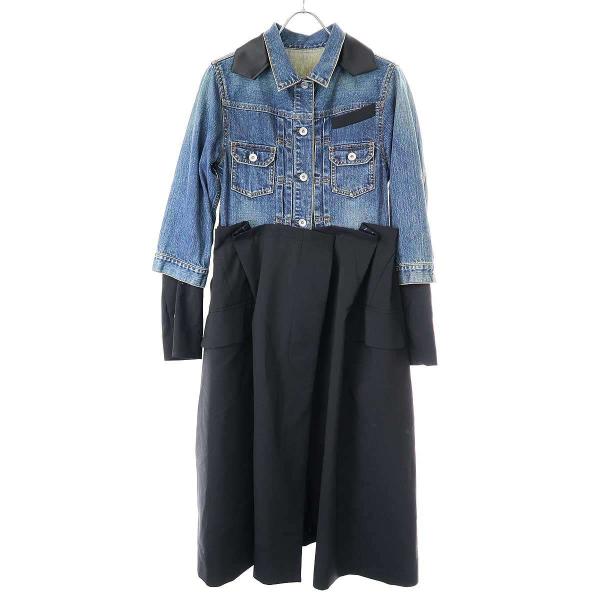 sacai サカイ 21SS Denim Suiting Coat デニムスーチングコート sacai サカイ 21SS Denim Suiting Coat デニムスーチングコート