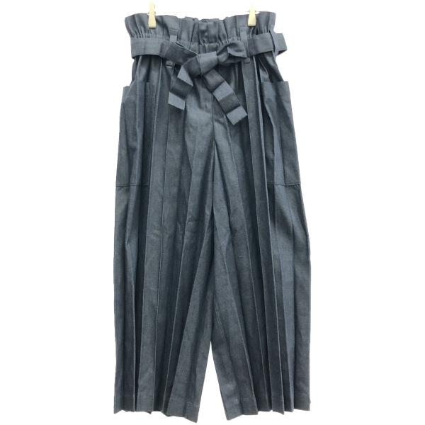 me ISSEY MIYAKE ミーイッセイ ミヤケ 24SS REmeTEX PLEATS DENIM PT