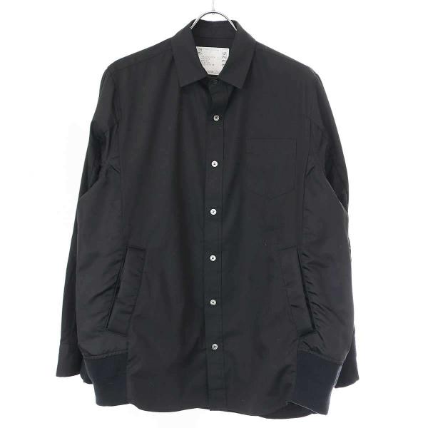 sacai サカイ 24SS Cotton Poplin Shirt ドッキングポプリン sacai サカイ 24SS Cotton Poplin Shirt ドッキングポプリン