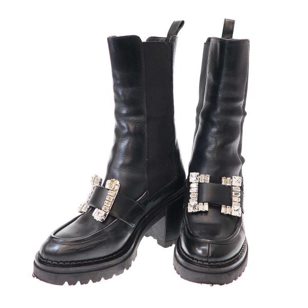 美品　セルジオロッシ　36 スエード　ブーツ　ベルト　サイドジップ　23cm 楽天市場】サイドジップブーツ ベルト ミドル丈 歩きやすい レディース