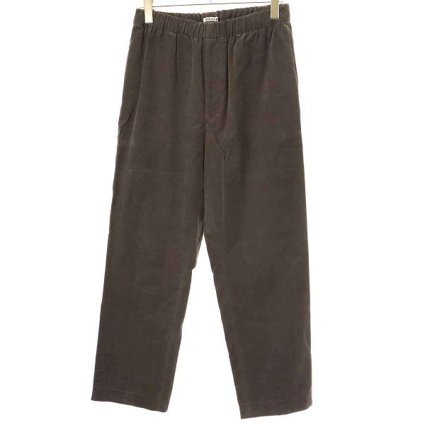 AURALEE（オーラリー） 22AW FINX LIGHT CORDUROY EASY SLACKS