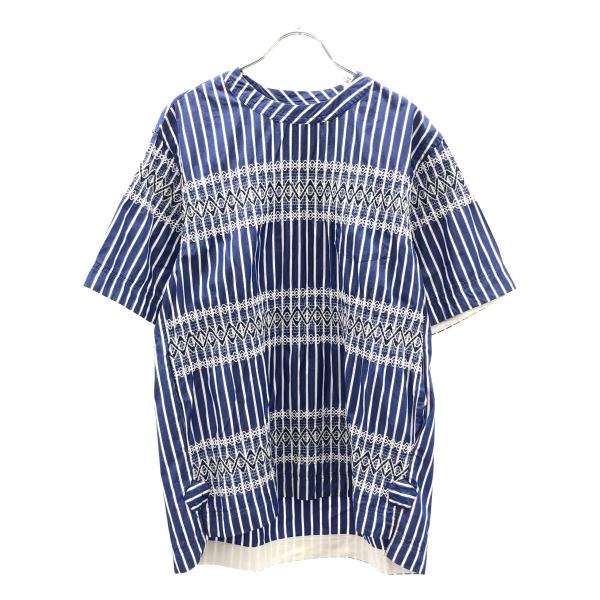 sacai プルオーバー パーカー シャツ 18-01565M サイズ2 中古・古着通販】sacai (サカイ) プルオーバーパーカー/Cut Up Hoodie