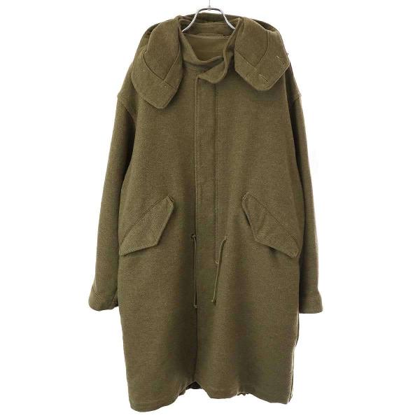 COMOLI コモリ 19AW WCP フーデッドコート Q03-04007 カーキ 2 COMOLI コモリ 19AW WCP フーデッドコート Q03-04007 カーキ 2