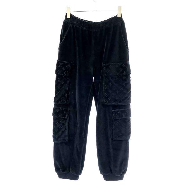 LOUIS VUITTON ルイヴィトン 19SS Velour Monogram Pants LOUIS VUITTON ルイヴィトン 19SS Velour Monogram Pants