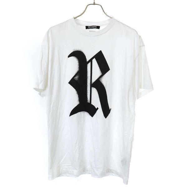 RAF SIMONS（ラフ シモンズ） 23SS RロゴプリントTシャツ 231-120