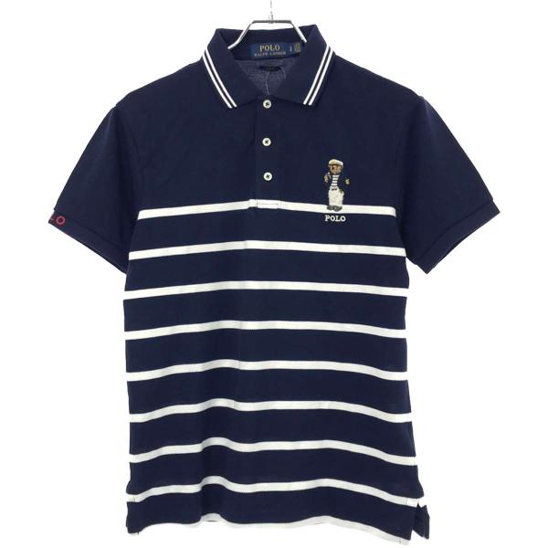 POLO RALPH LAUREN（ポロ・ラルフローレン） ポロベアー刺繍ボーダー