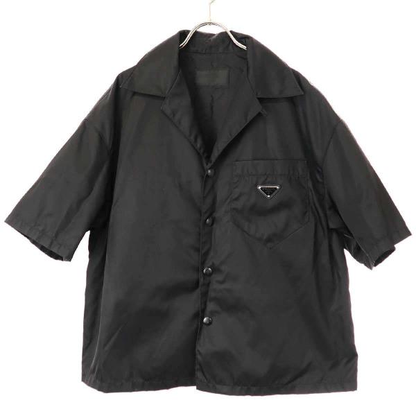 PRADA（プラダ） 19SS RE-NYLON ロゴプレート ショートスリーブ
