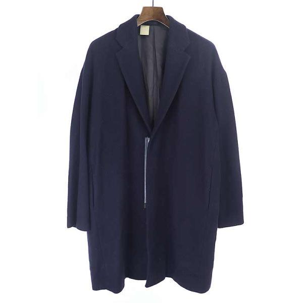 N.HOOLYWOOD エヌハリウッドチェスターコートネイビーサイズ38