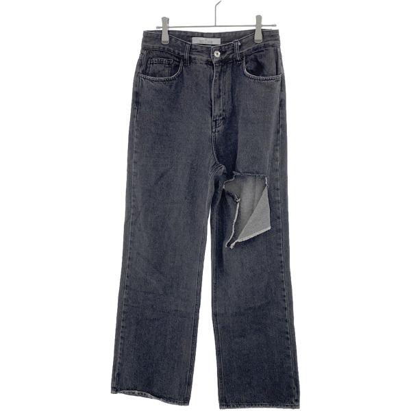 roku デニムパンツ rokh ロク Denim Pants ヴィンテージ加工スラッシュデニムパンツ