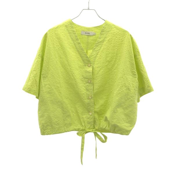 KLOKE クローク 24SS ELUDE TOP シアサッカーシャツトップス  イエロー系 S KLOKE（クローク） 24SS ELUDE TOP シアサッカーシャツトップス