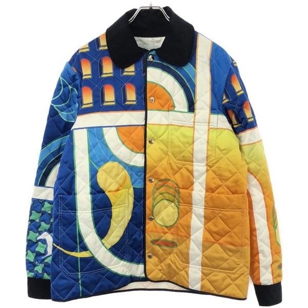 ✨本当に最終価格✨Casablanca カサブランカ　ジャケット　M CASABLANCA カサブランカ 23SS Printed and Quilted Hunting Jacket
