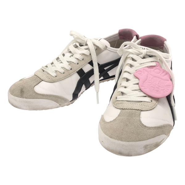 sale！【新品】PATOU パトゥ× オニツカタイガー メキシコ66 25cm Onitsuka Tiger×PATOU オニツカタイガー パトゥ Mexico 66 スニーカー