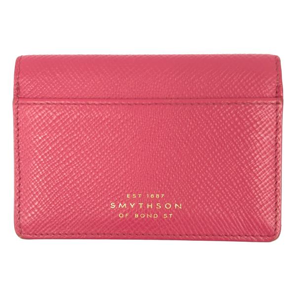SMYTHSON スマイソン レザーカードケース  ピンク