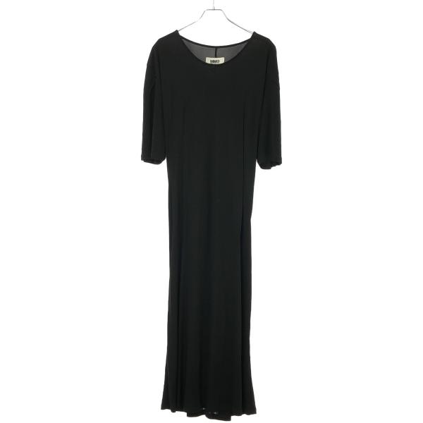 MM6 エムエムシックス 23SS スクープネックショートスリーブドレープ